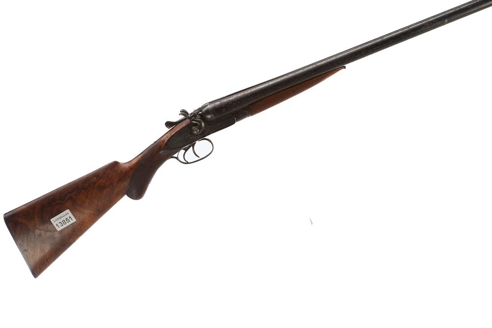 Lot 525: NVM A 12-BORE HAMMER ACTION Ser No 2714