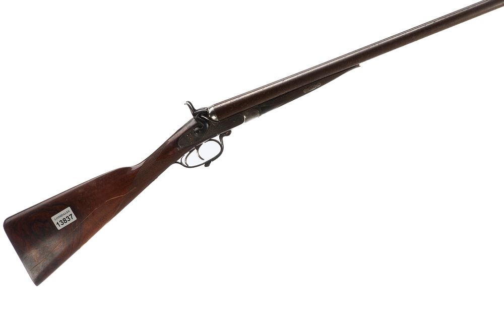 Lot 530: NVM A 12-BORE HAMMER ACTION Ser No BR176