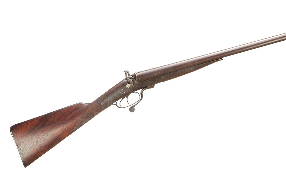 Lot 535: NVM A 12-BORE HAMMER ACTION Ser No NVSN
