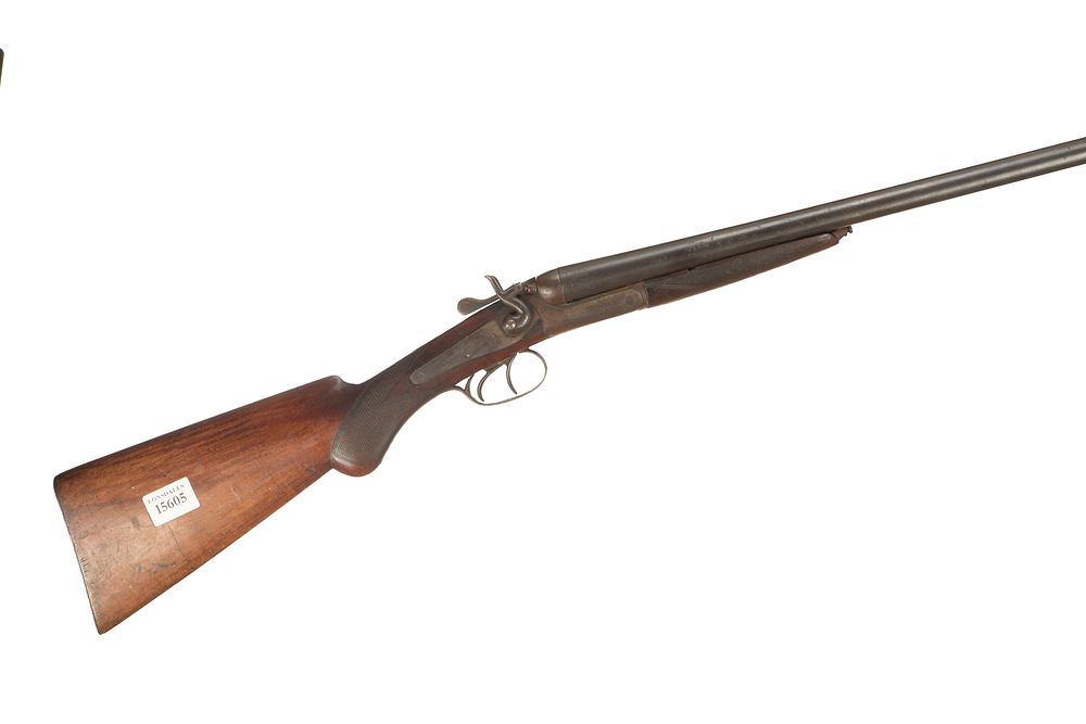 Lot 536: NVM A 12-BORE HAMMER ACTION Ser No 18233