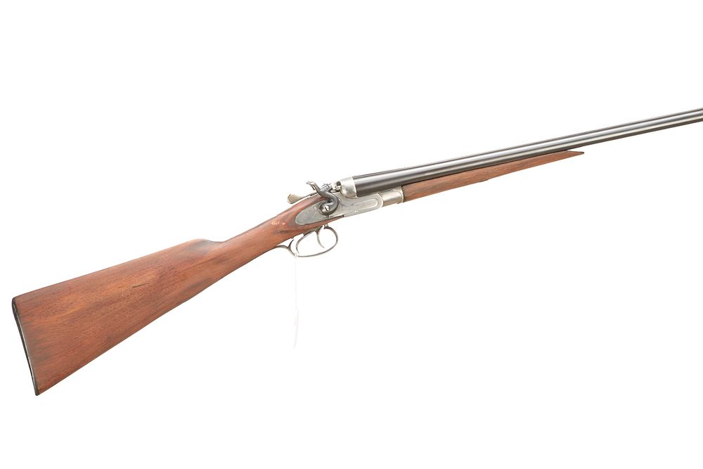 Lot 539: BELGIAN 
 A 28-BORE HAMMER GUN Ser No AD4