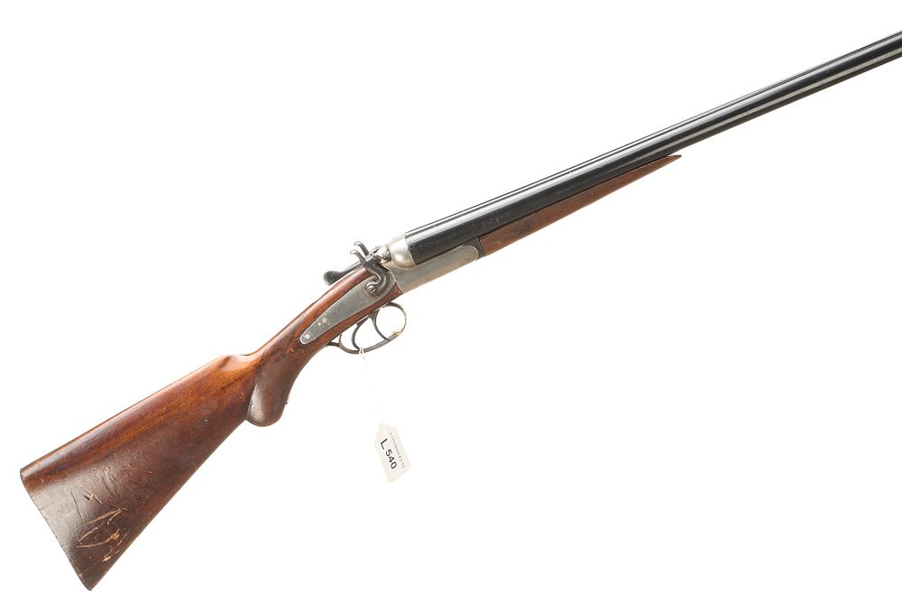 Lot 540: BELGIUM A 12-BORE HAMMER ACTION Ser No 369