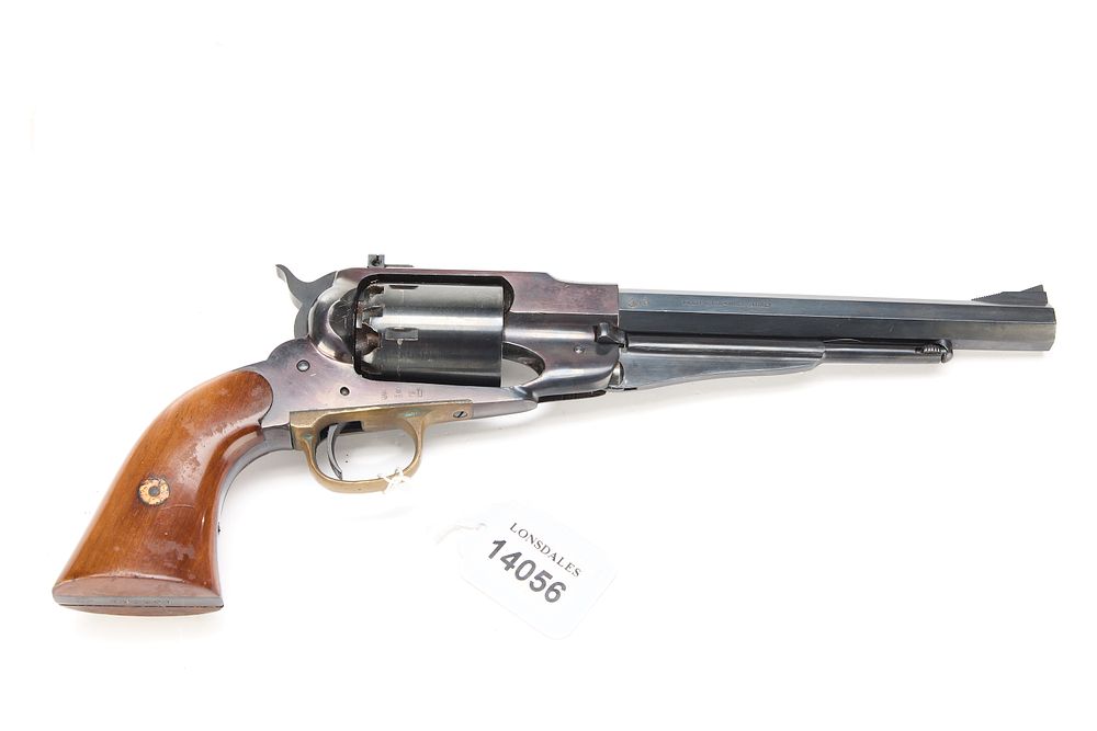 Lot 551a: ELLIPIETTA A .44 BLACK POWDER REVOLVER Ser No 105764