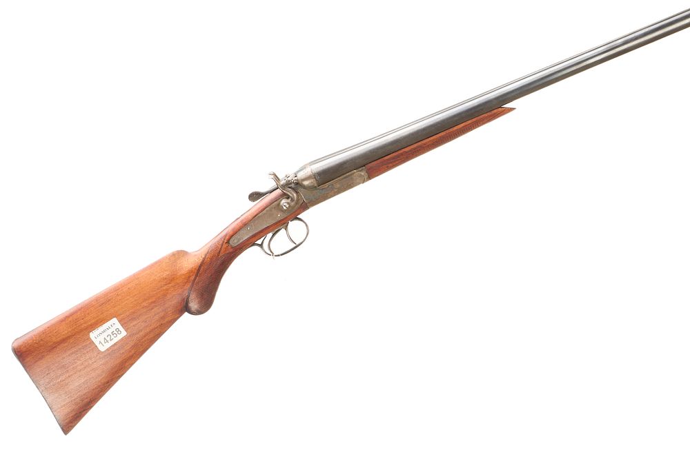 Lot 554: BELGIAN
 THE S, F & A of a 12 BORE BELGIAN SIDELOCK Ser No. 15362