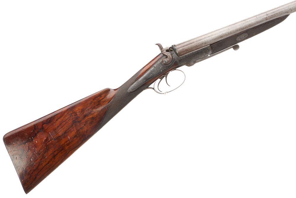Lot 555a: BLANCH, JOHN & SON 
 THE S,F & A OF A 16-BORE ROTARY UNDERLEVER HAMMER ACTION Ser No 3192