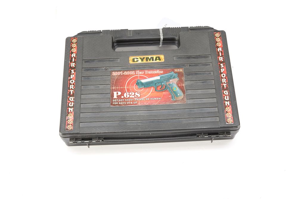 Lot 568: CYMA A Mod 2001-2002 NEW DETRUSION P.628 AIR SPORT GUN WITH PELLETS