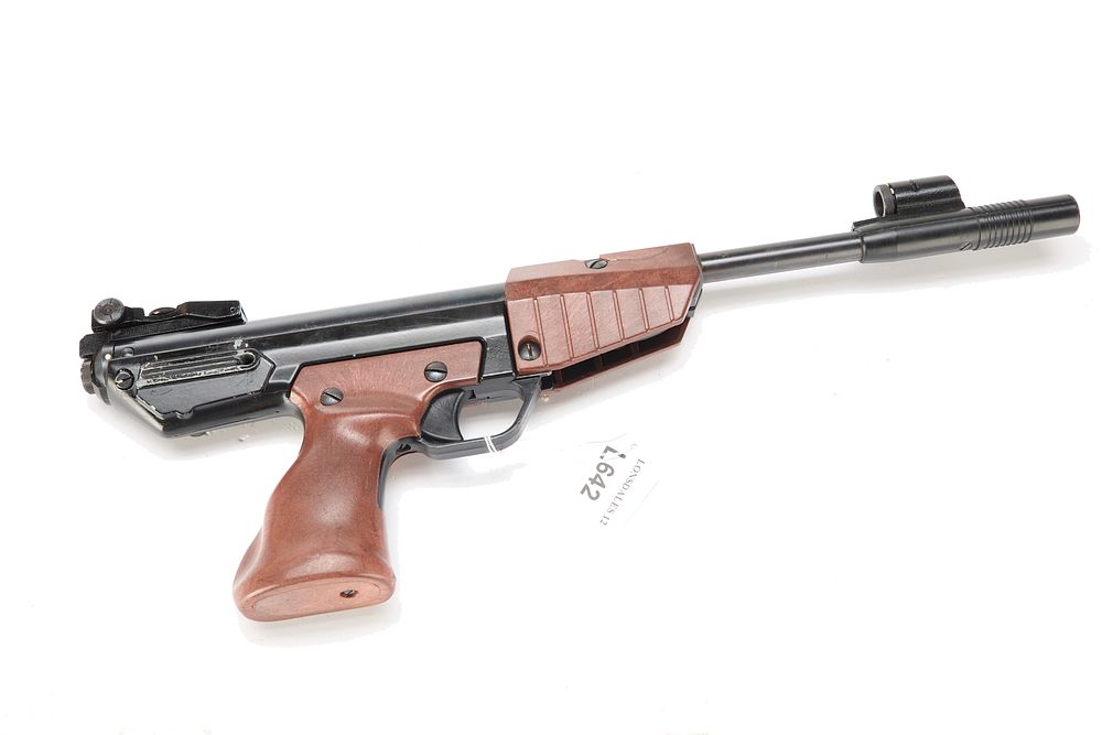 Lot 571: MILBRO A Mod COUGAR .22 AIR PISTOL Ser No NVSN