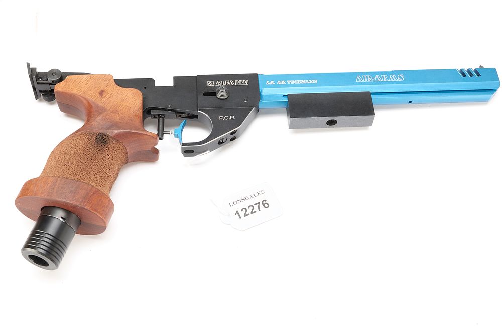 Lot 579: AIRARMS/ALFAPROJ A .177 AIR PISTOL Ser No 9471200419
