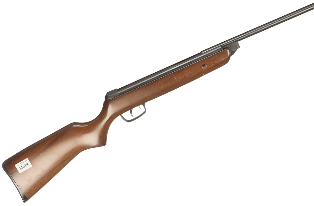 Lot 596: BSA A .22 BREAK BARREL SIR RIFLE Ser No WE22758