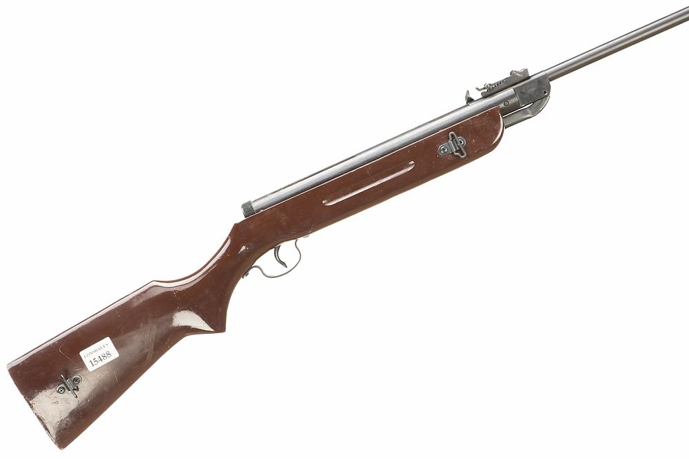Lot 599: WESTLAKE A BREAK ACTION AIR RIFLE NVSN