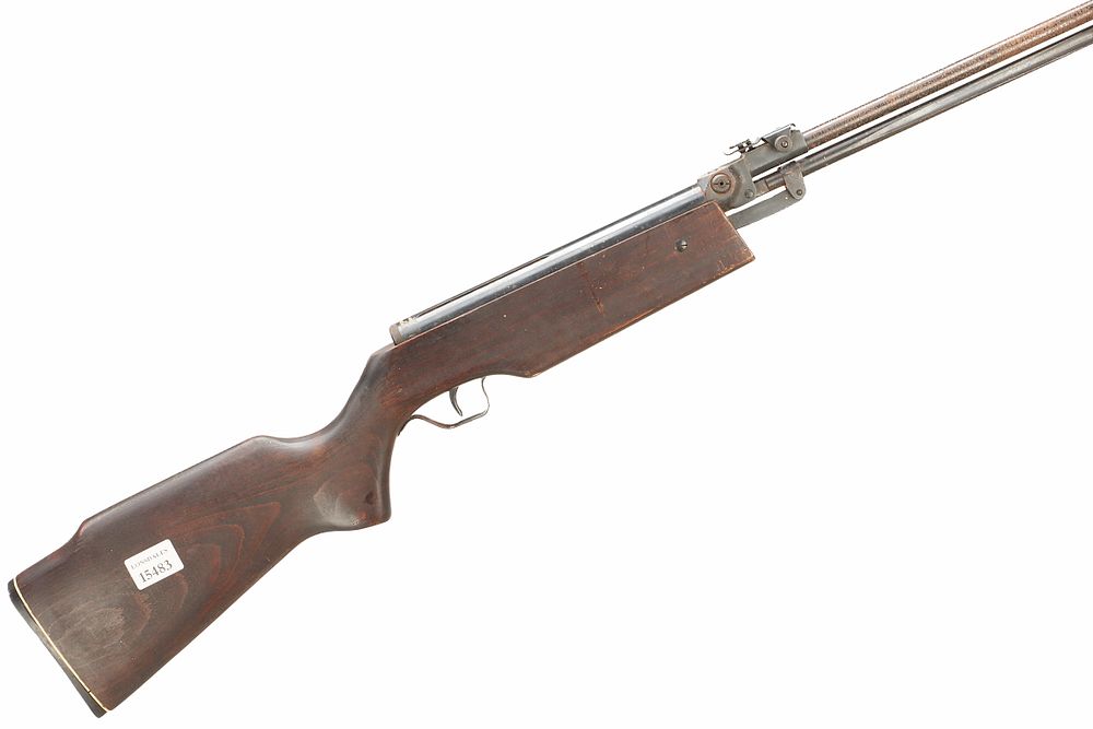Lot 607: RELUM A TORNADO AIR RIFLE Ser No 49599