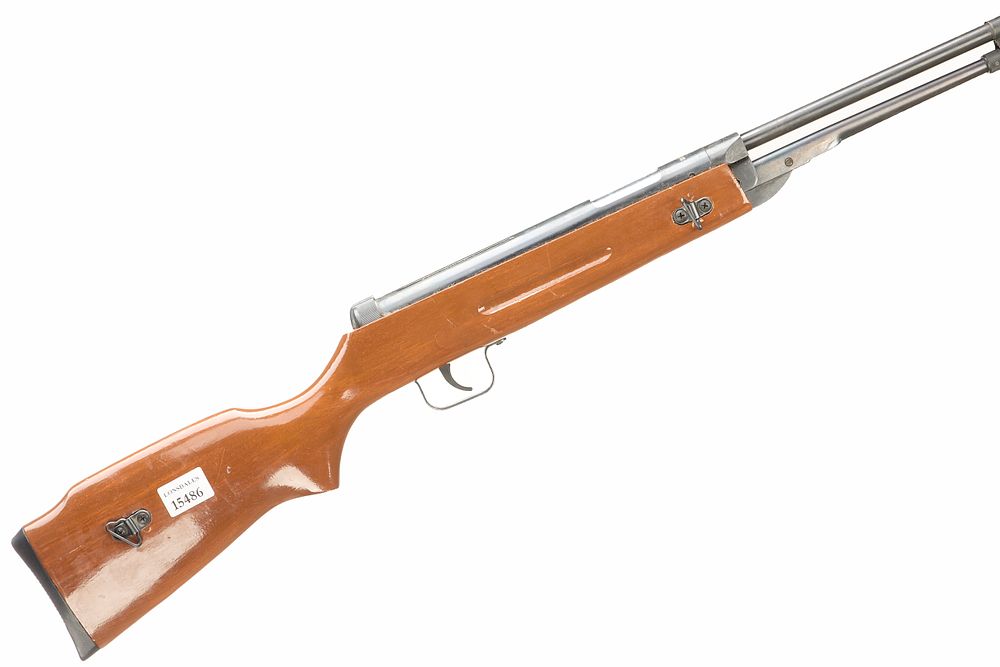 Lot 608: BAM A LEVER ACTION AIR RIFLE NVSN