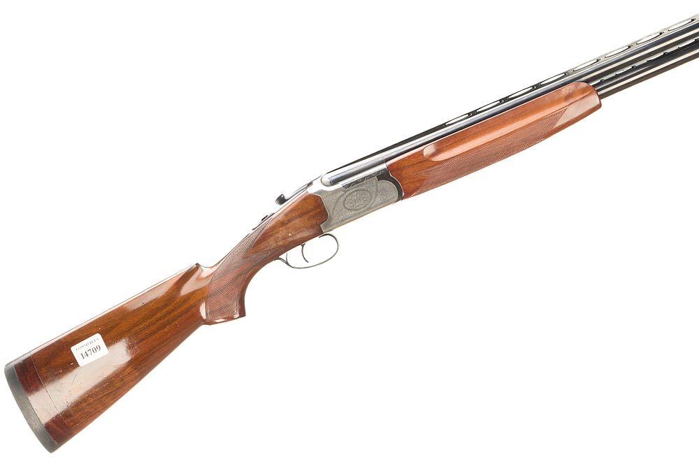 Lot 184: LANBER A 12-BORE OVER & UNDER Ser No 163197;