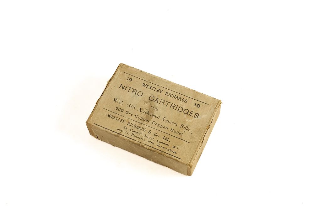 Lot 392: WESTLEY RICHARDS .318 ACC EXP 8 OF