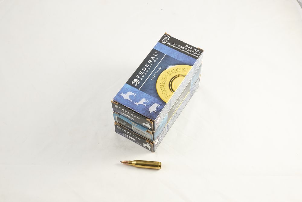 Lot 354: Federal .243 WIN 100 GR Power Shok 48 OF