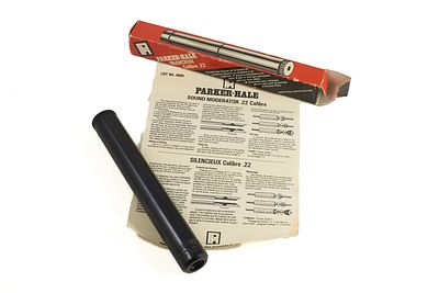 V PARKER HALE .22 MODERATOR NEARLY NEW. FAA Sect 1 Firearms Certificate or RFD required to buy 