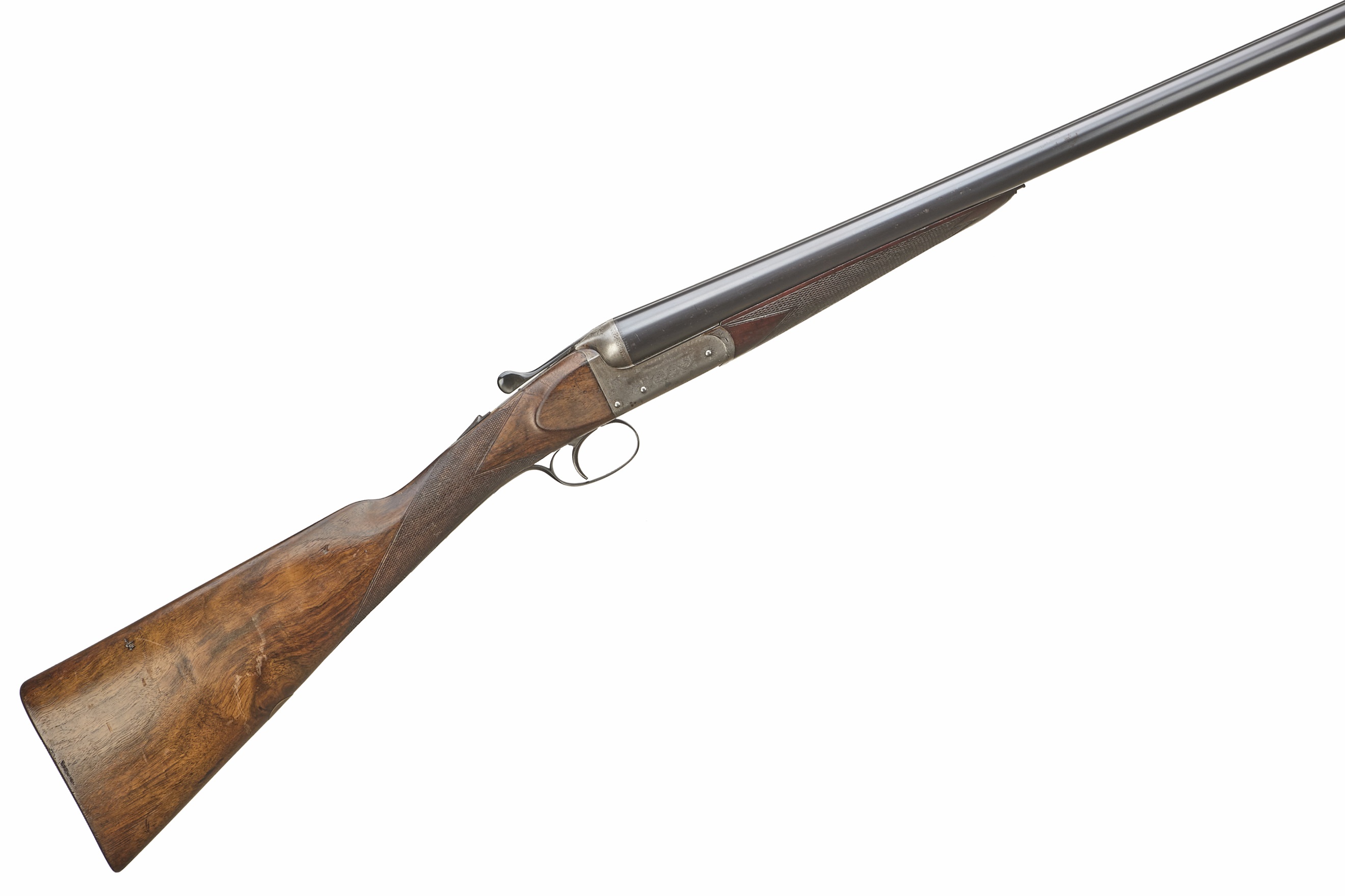 WEBLEY AND SCOTT A 12-BORE BOXLOCK EJECTOR Ser No 82909;