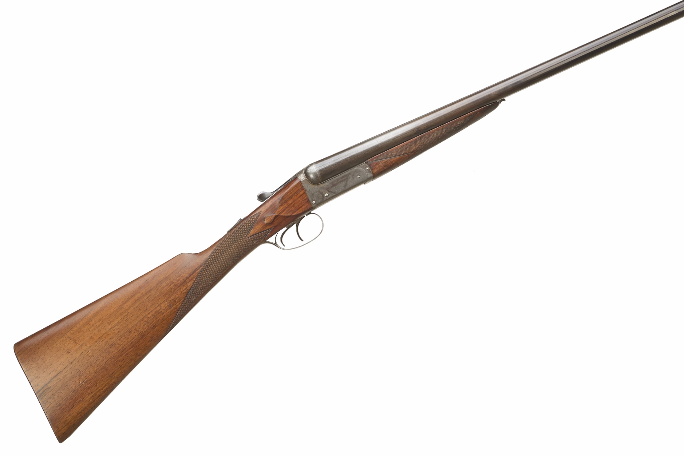 JOHN WILKES A 16-BORE BOXLOCK EJECTOR Ser No 8437;