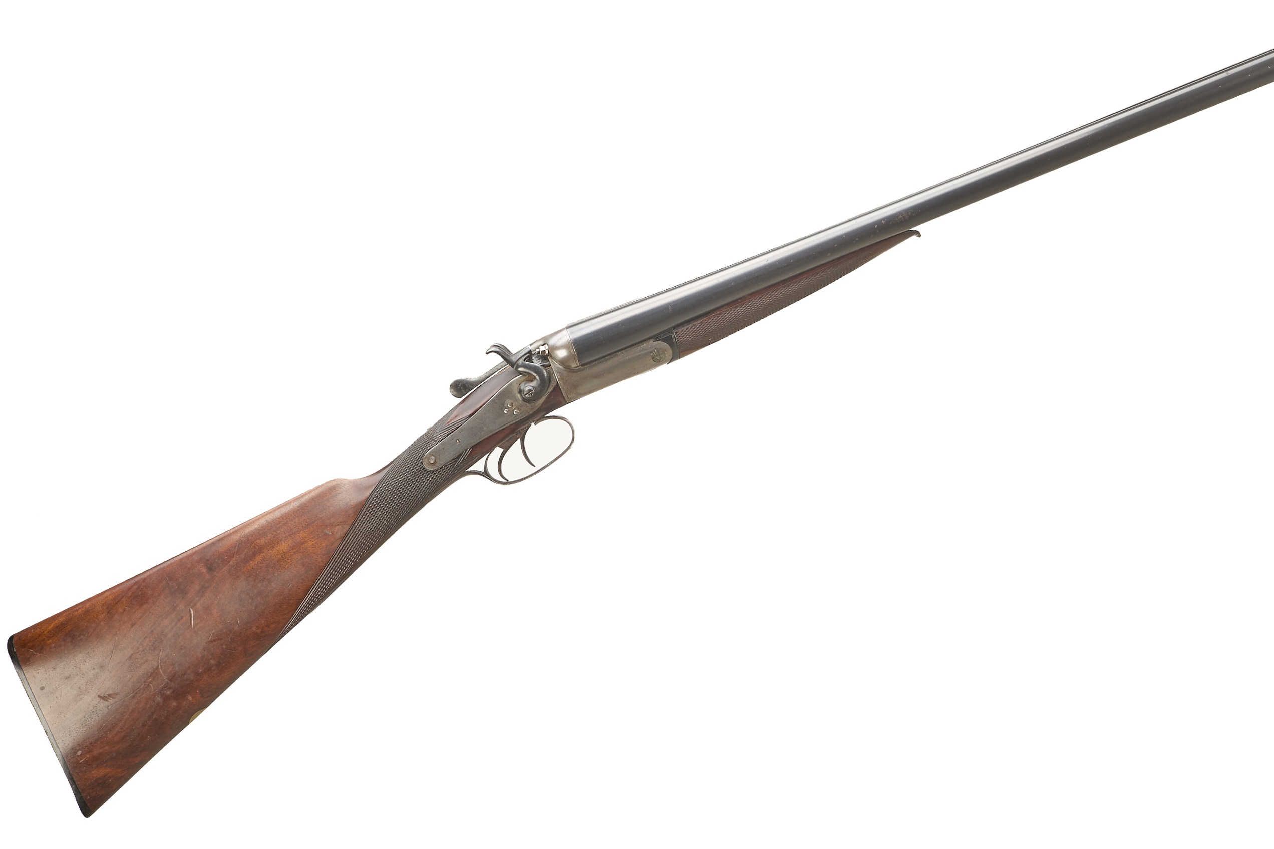 CHARLES OSBORNE A 12-BORE HAMMER ACTION Ser No 53455;