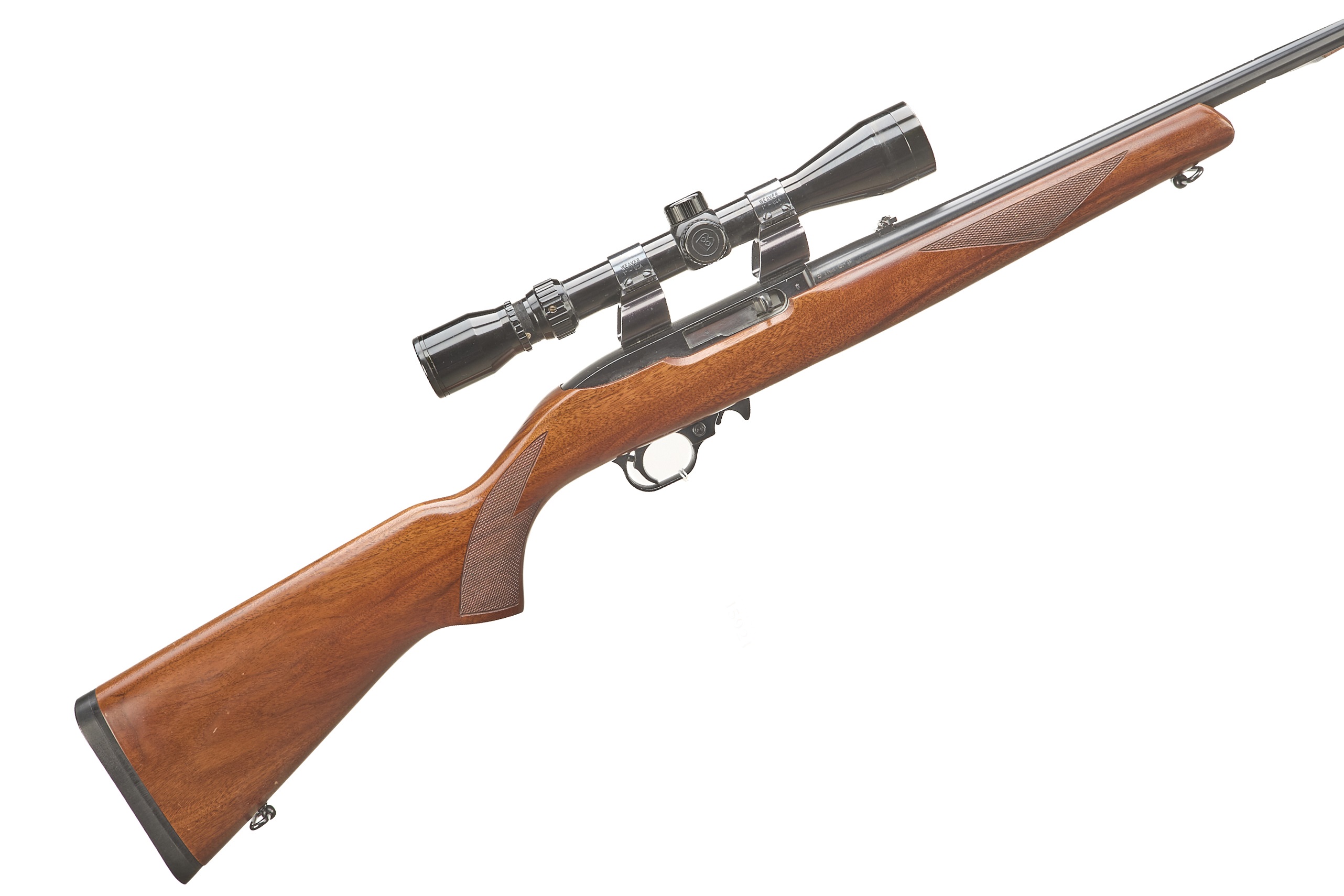 RUGER A 10-22 .22 SEMI-AUTO RIFLE WITH BUSHNELL SCOPE Ser No 129-41441;