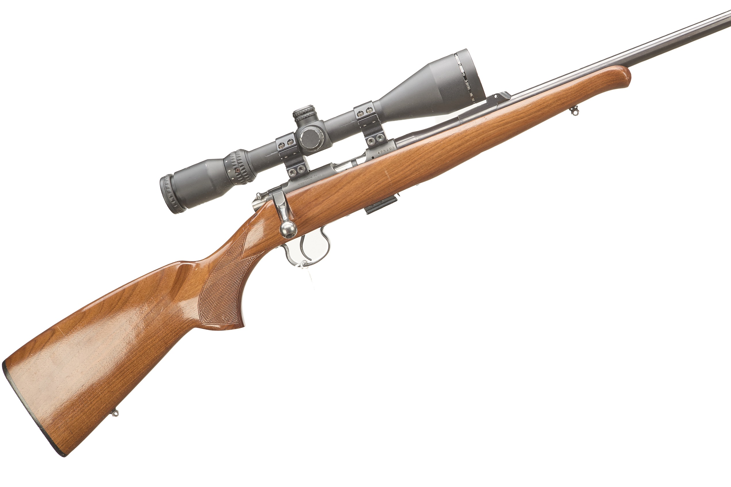 BRNO A Mod 2-E-H .22LR BOLT ACTION WITH A HAWKE SPORT HD 3-9 x 50 SCOPE AND MODERATOR Ser No 475203;