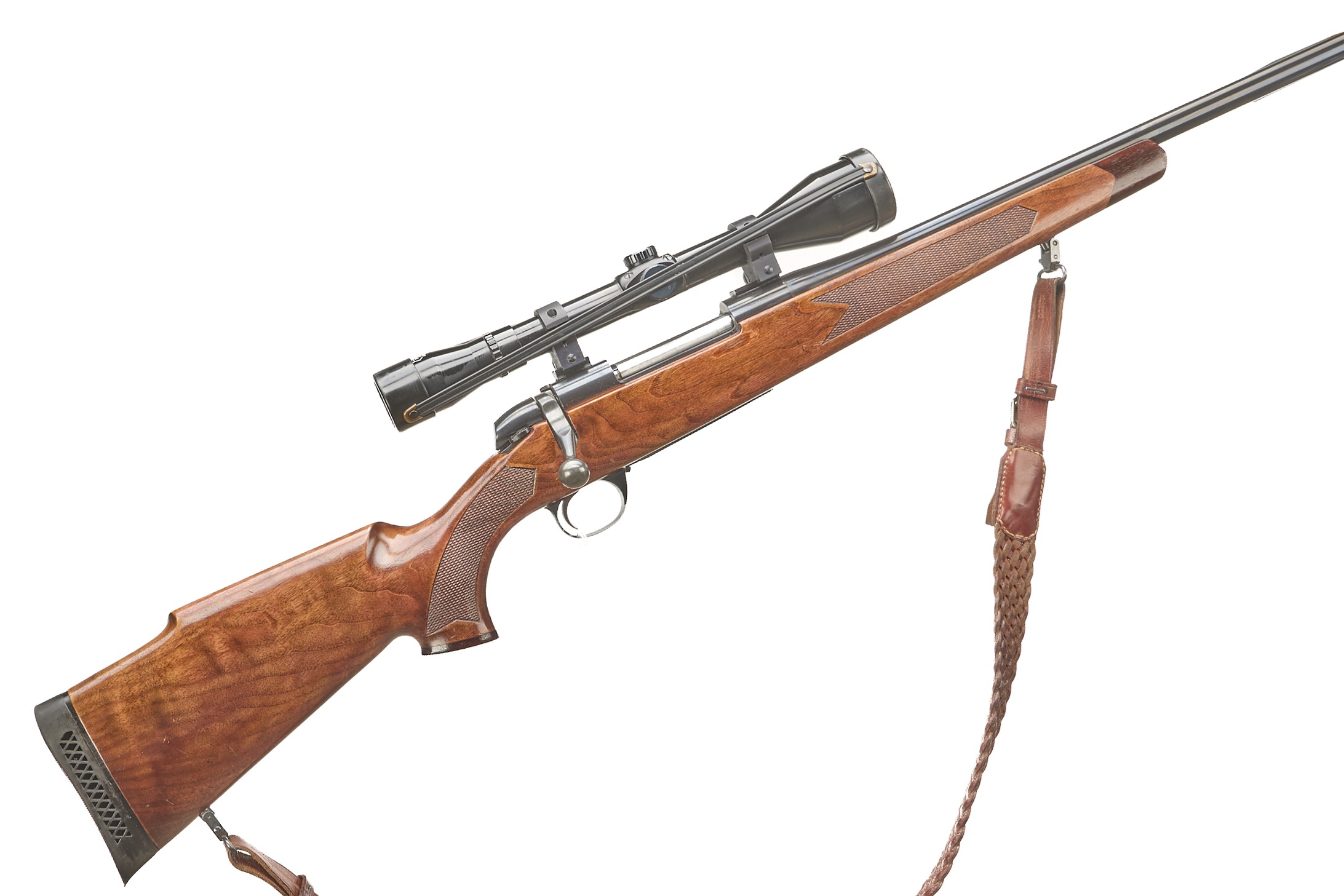 BSA A .270 WIN BOLT ACTION WITH PECAR SCOPE Ser No 8R6855;