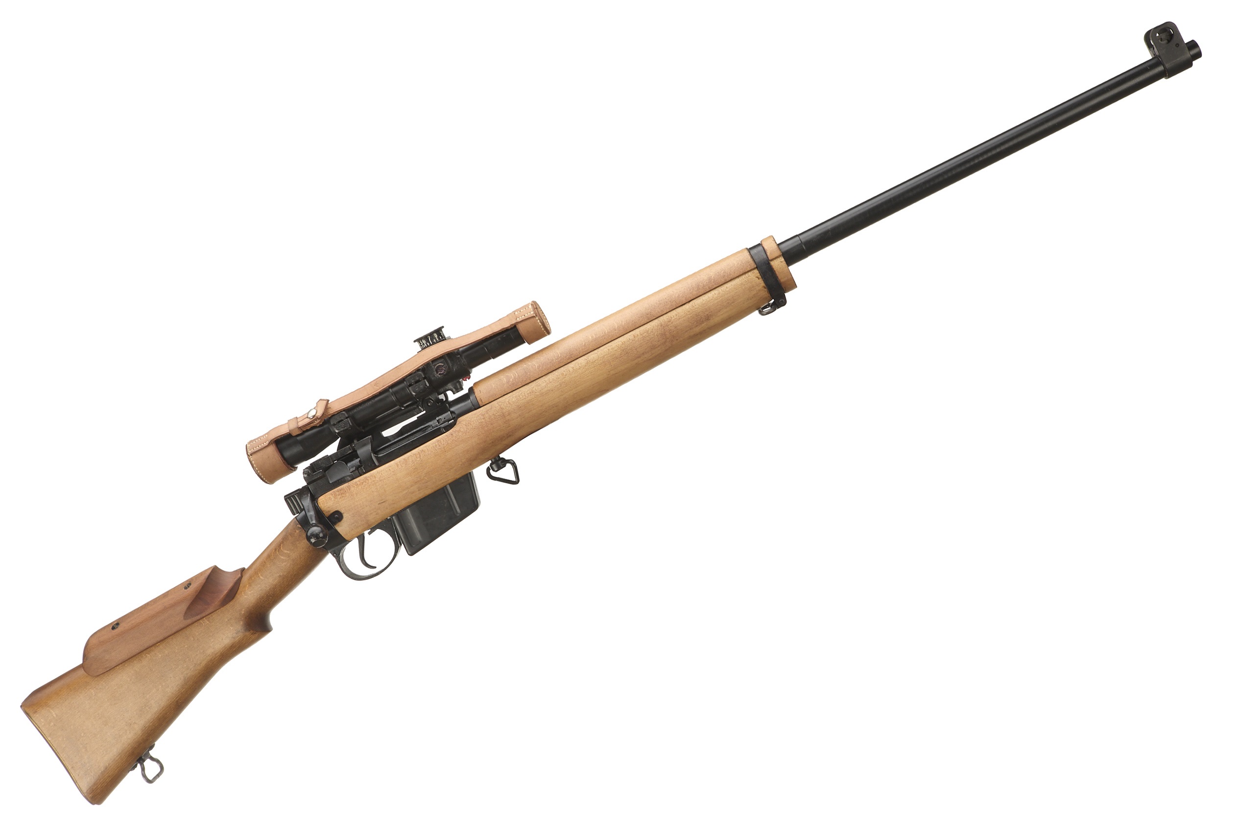 ENFIELD AN L42A1 7.62 SNIPER RIFLE Ser No V39392;