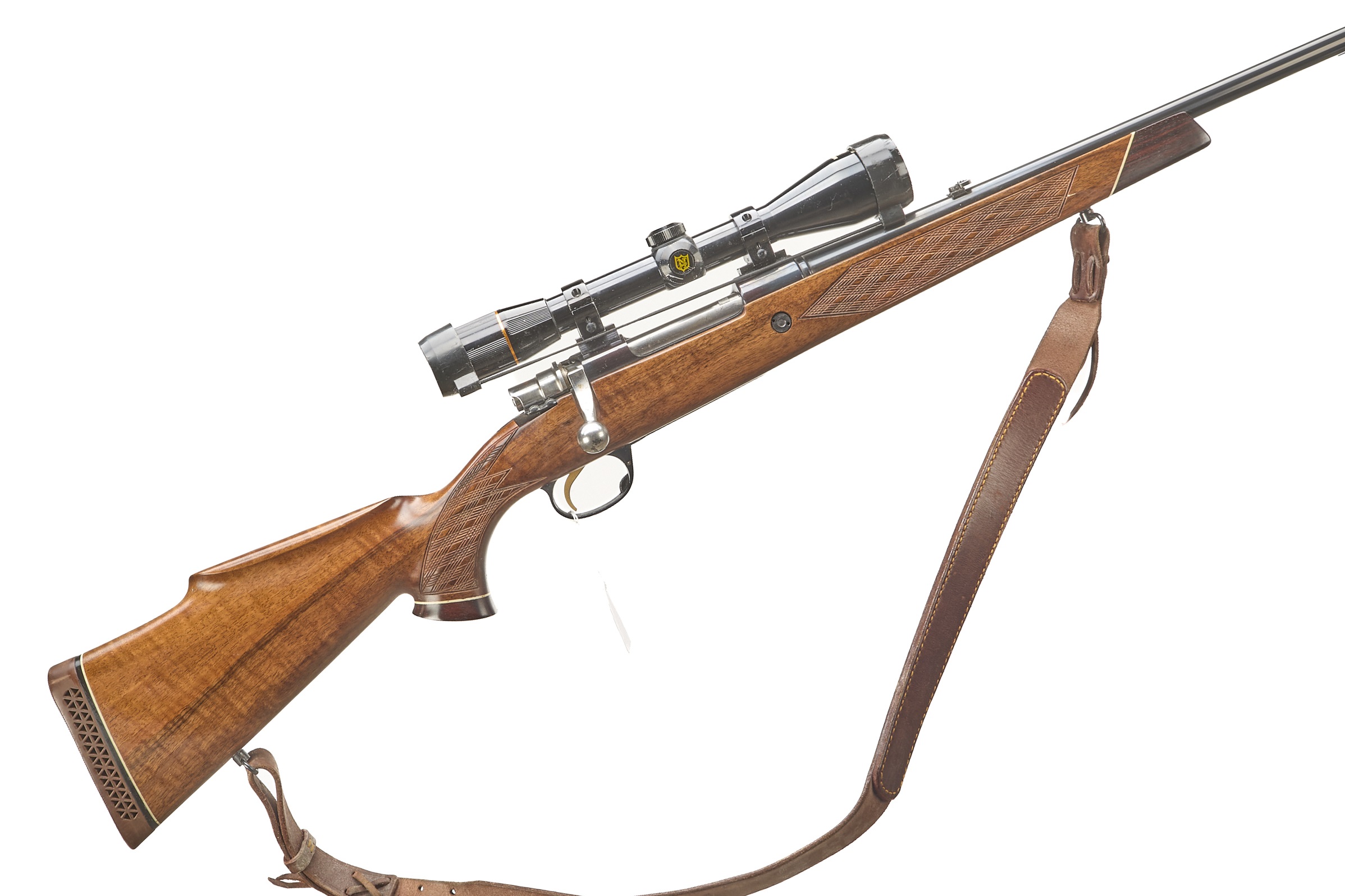 LOT WITHDRAWN PARKER HALE A 7.62 BOLT ACTION WITH NIKKO GOLD CROWN 4X40 SCOPE SER NO R34407;