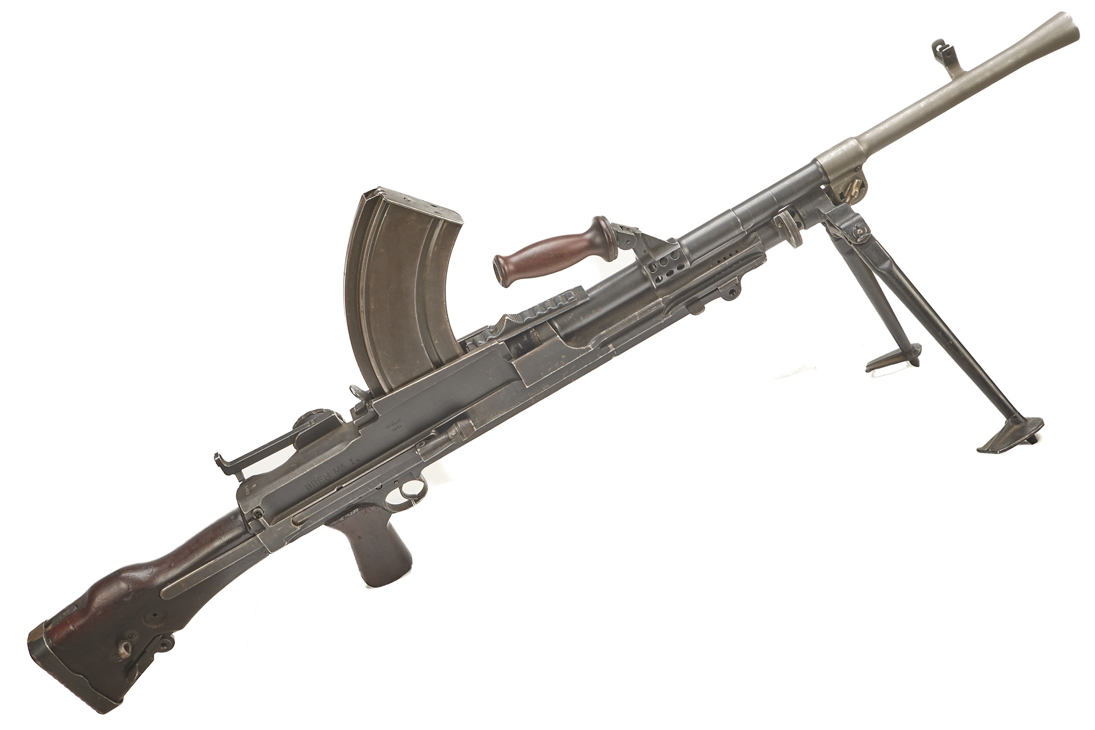 BREN A MK1 .303 DEACTIVATED MACHINE GUN Ser No N4913;