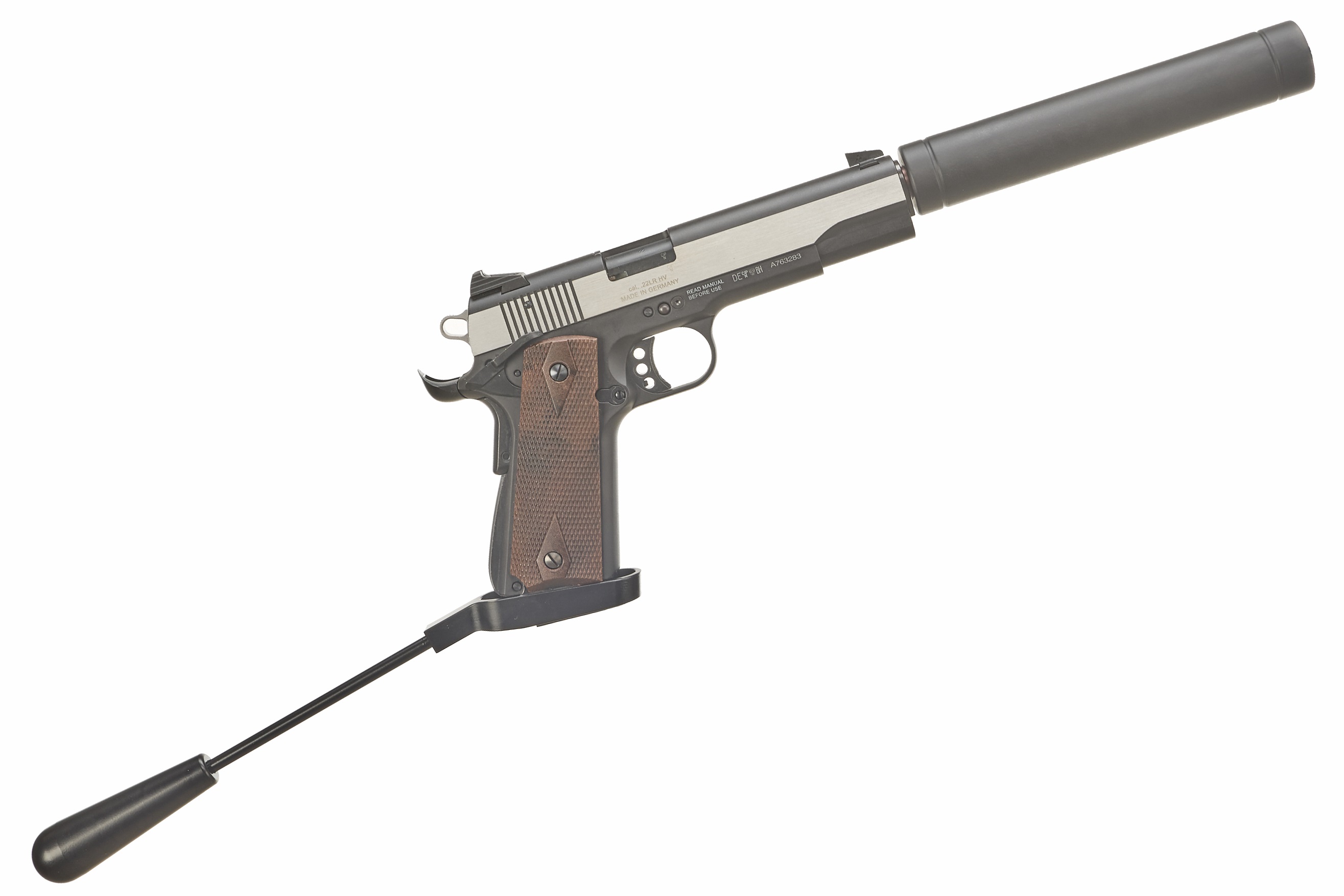GSG A Mod 911 .22 PISTOL IN CASE Ser No A763283;