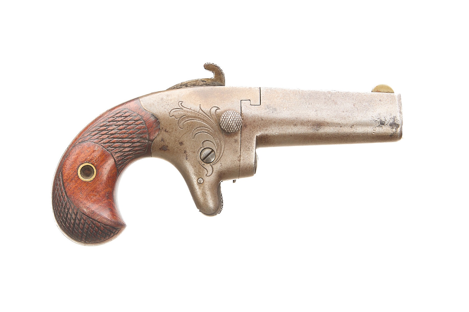 COLT No2 A SINGLE BARREL .41 RIMFIRE PISTOL Ser No 5939;
