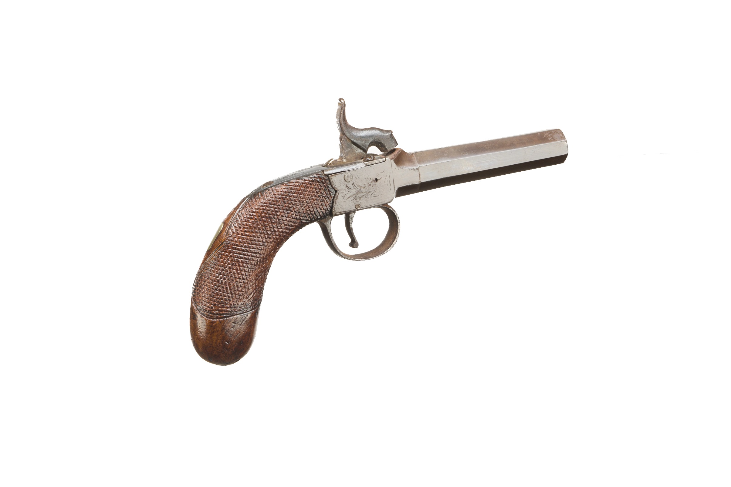 NVM A 60-BORE PERCUSSION POCKET PISTOL Ser No NVSN;