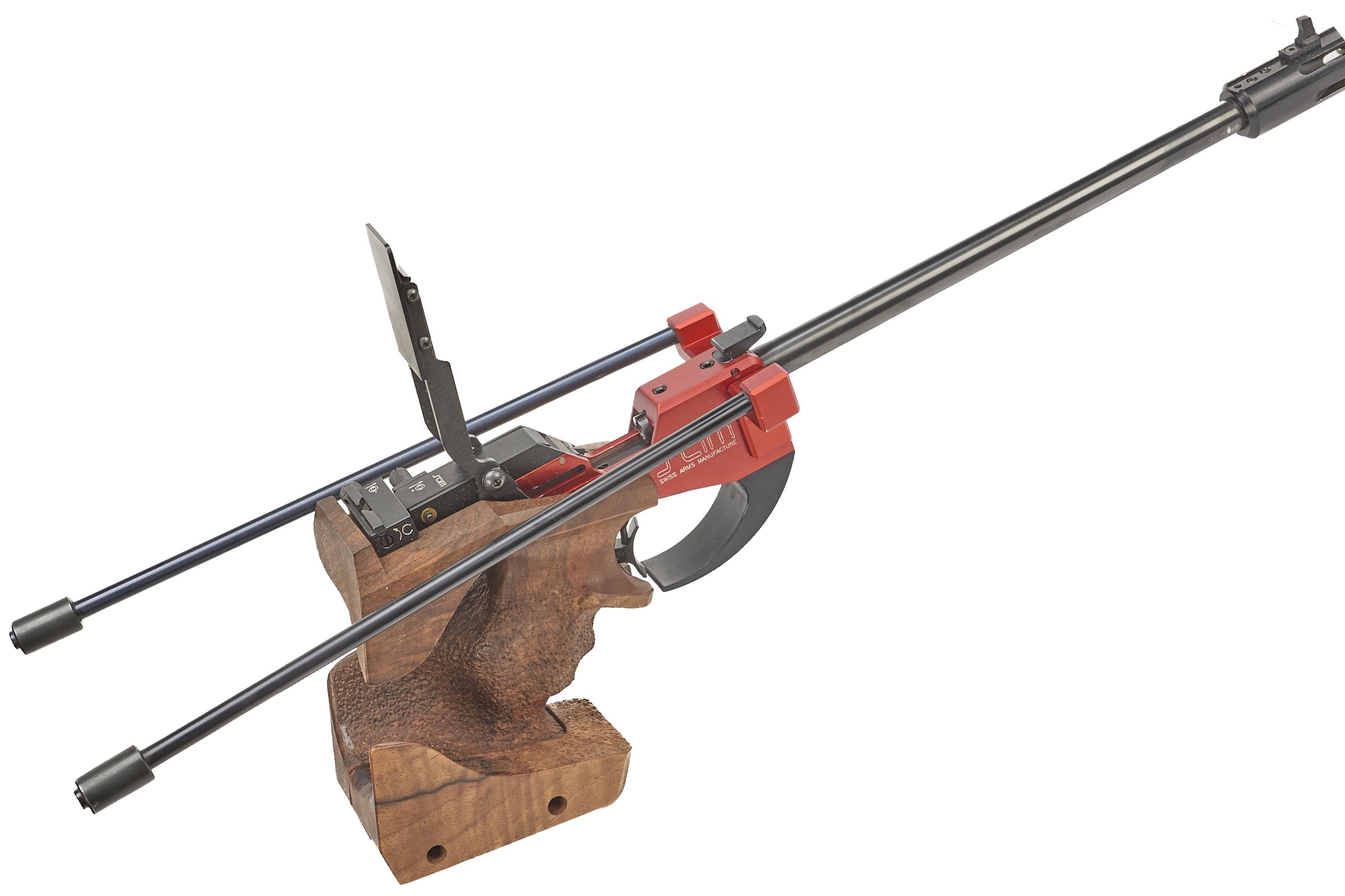 SWISS ARMS A SAM60 .22 LR LONG BARREL TARGET PISTOL Ser No 40706;