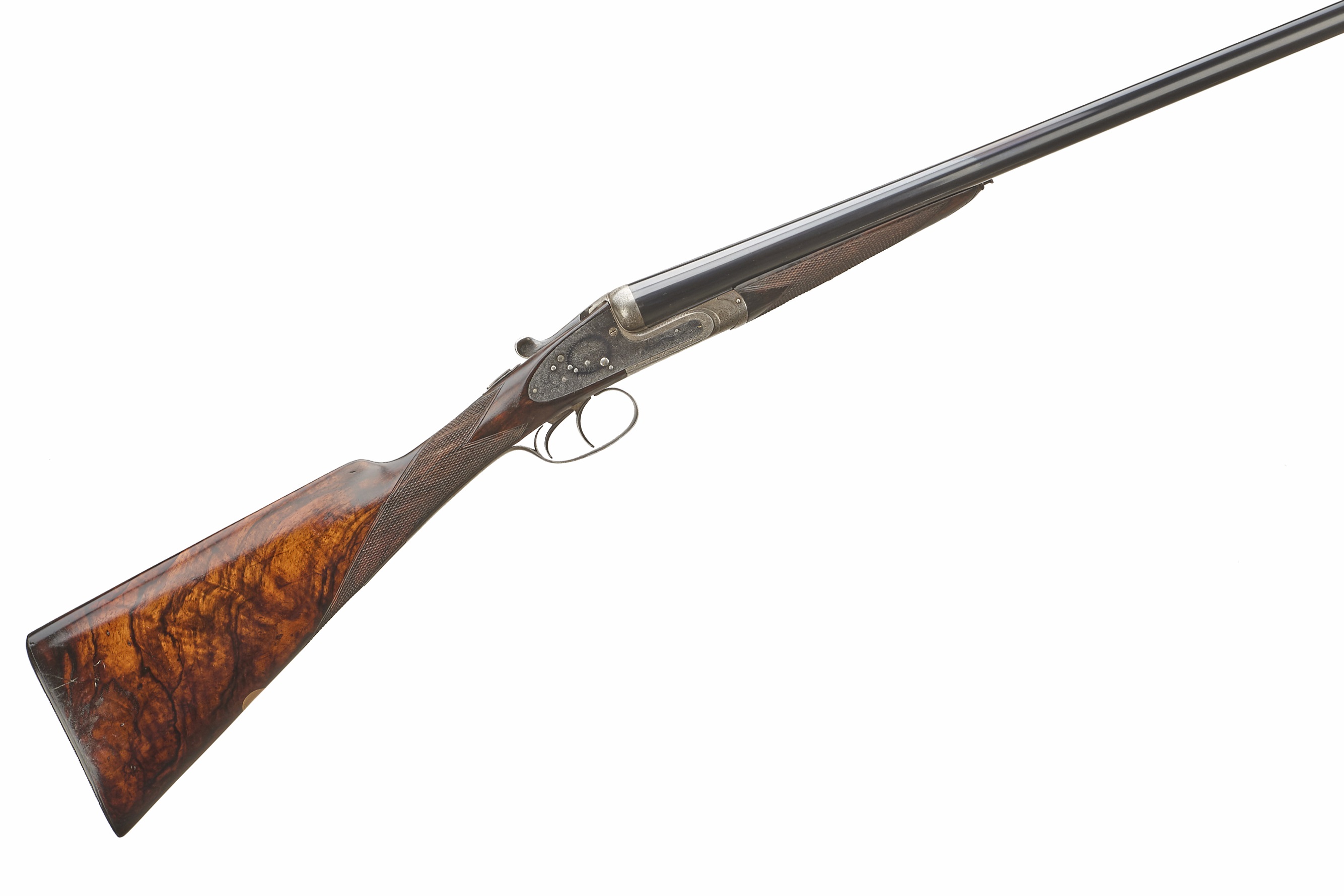 ARMSTRONG & CO A 12-BORE SIDELOCK EJECTOR Ser No 12878;