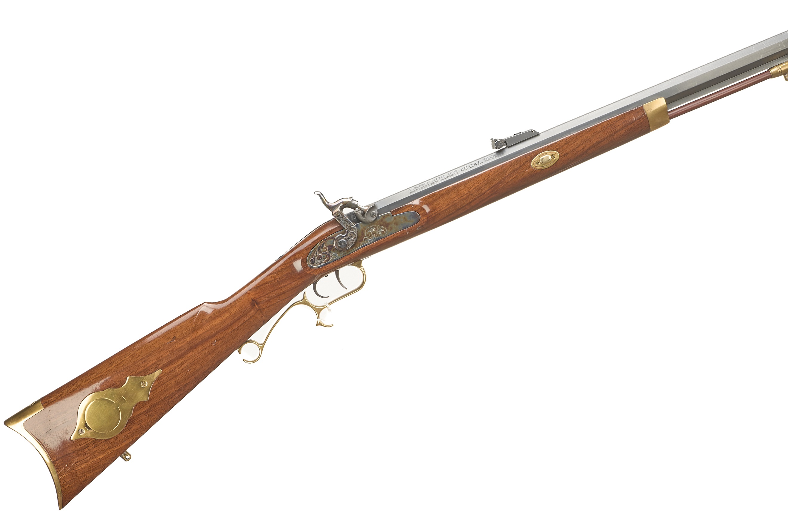 THOMPSON A .45 HAWKEN RIFLE Ser No 293945;