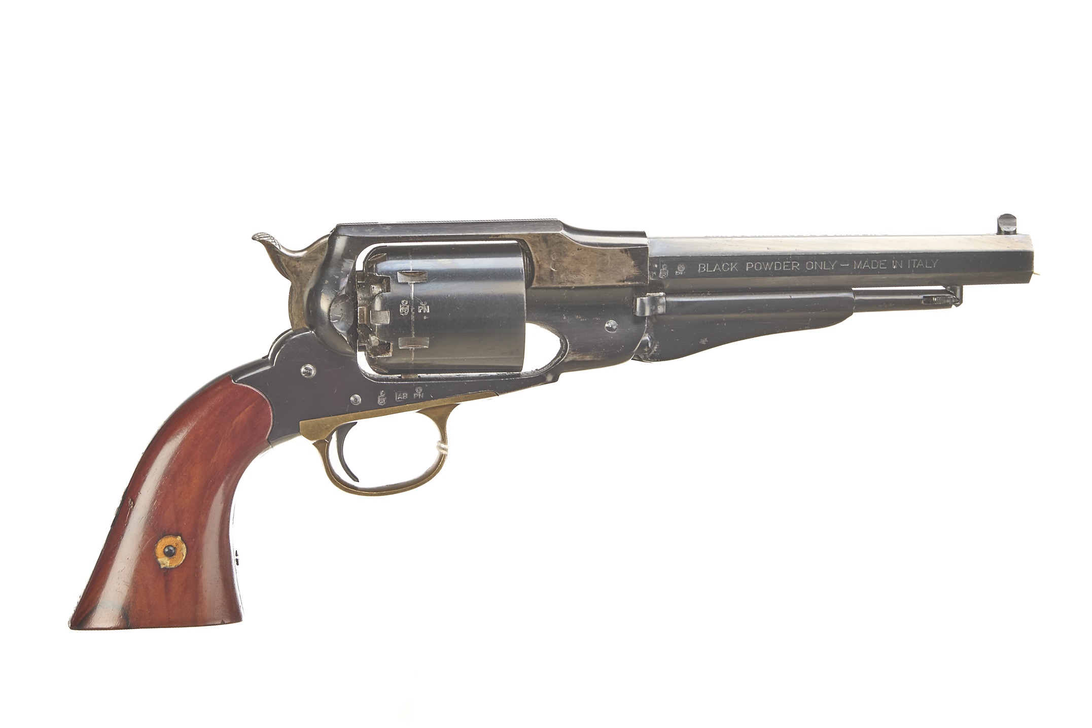 UBERTI A Mod 1858 NEW BELT .36 BLACK POWDER PISTOL DEACTIVATED Ser No 58407;