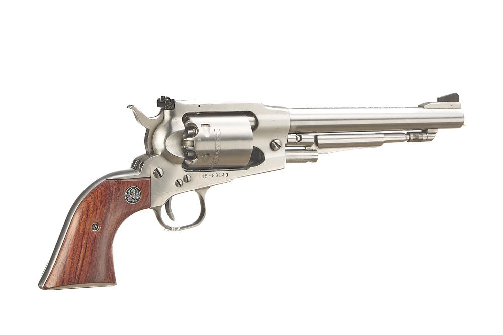 Lot 255: RUGER A Mod OLD ARMY BLACK POWDER REVOLVER Ser No 145-88140;