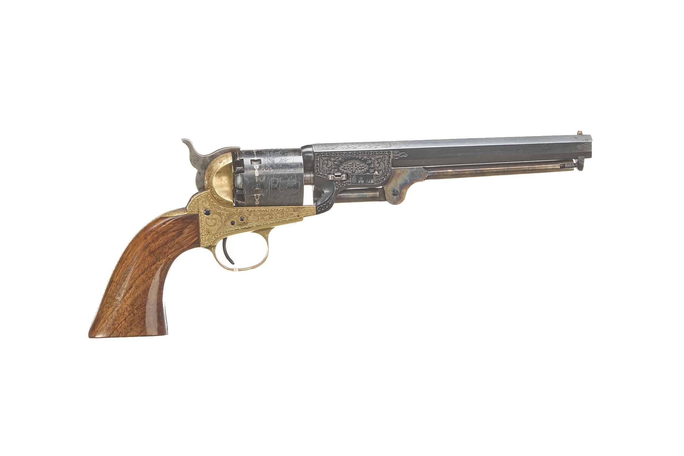 EIG A Mod 1851 Navy .36 BLACK POWDER REVOLVER Ser No 9159;