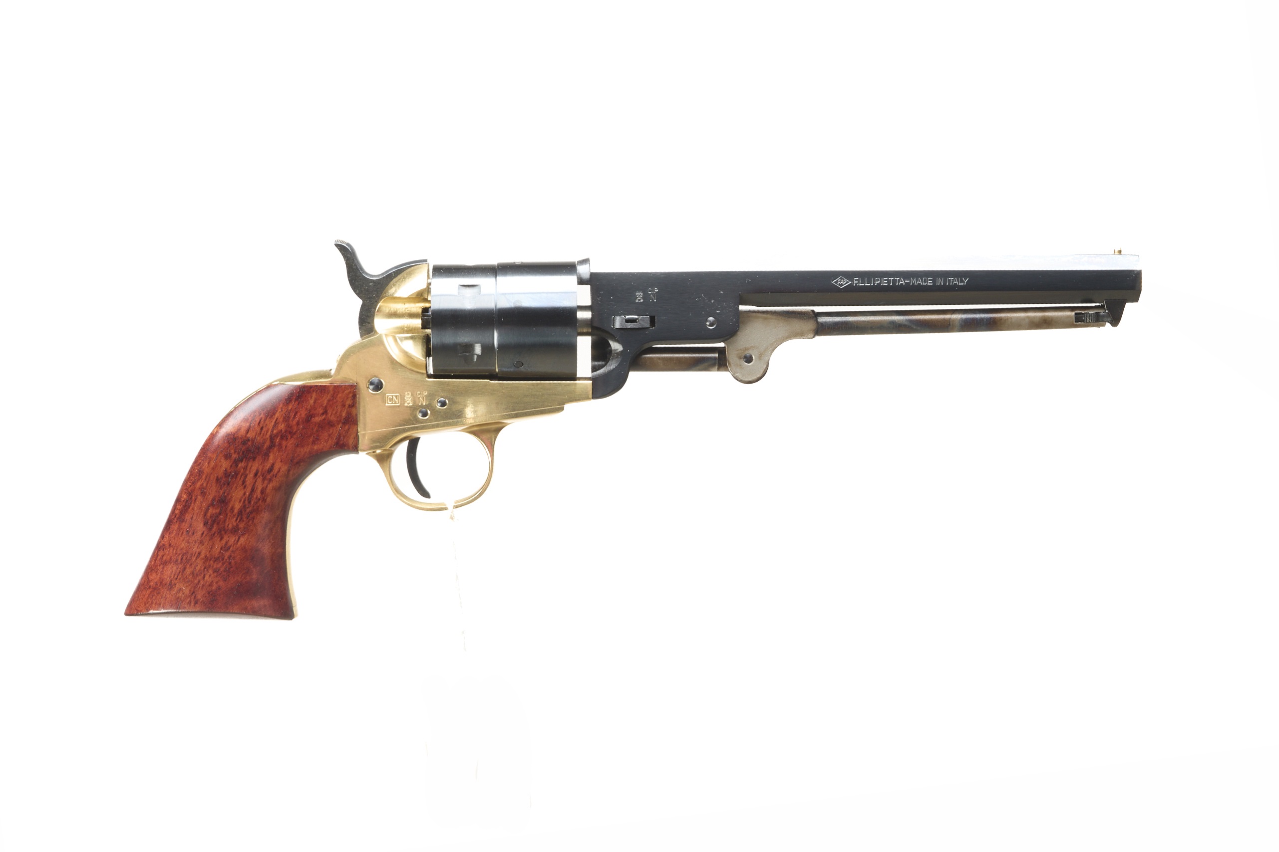 F. LLI PIETTA A Mod SHERIFF1851 PISTOL 9mm K BLANK FIRER Ser No 6621;