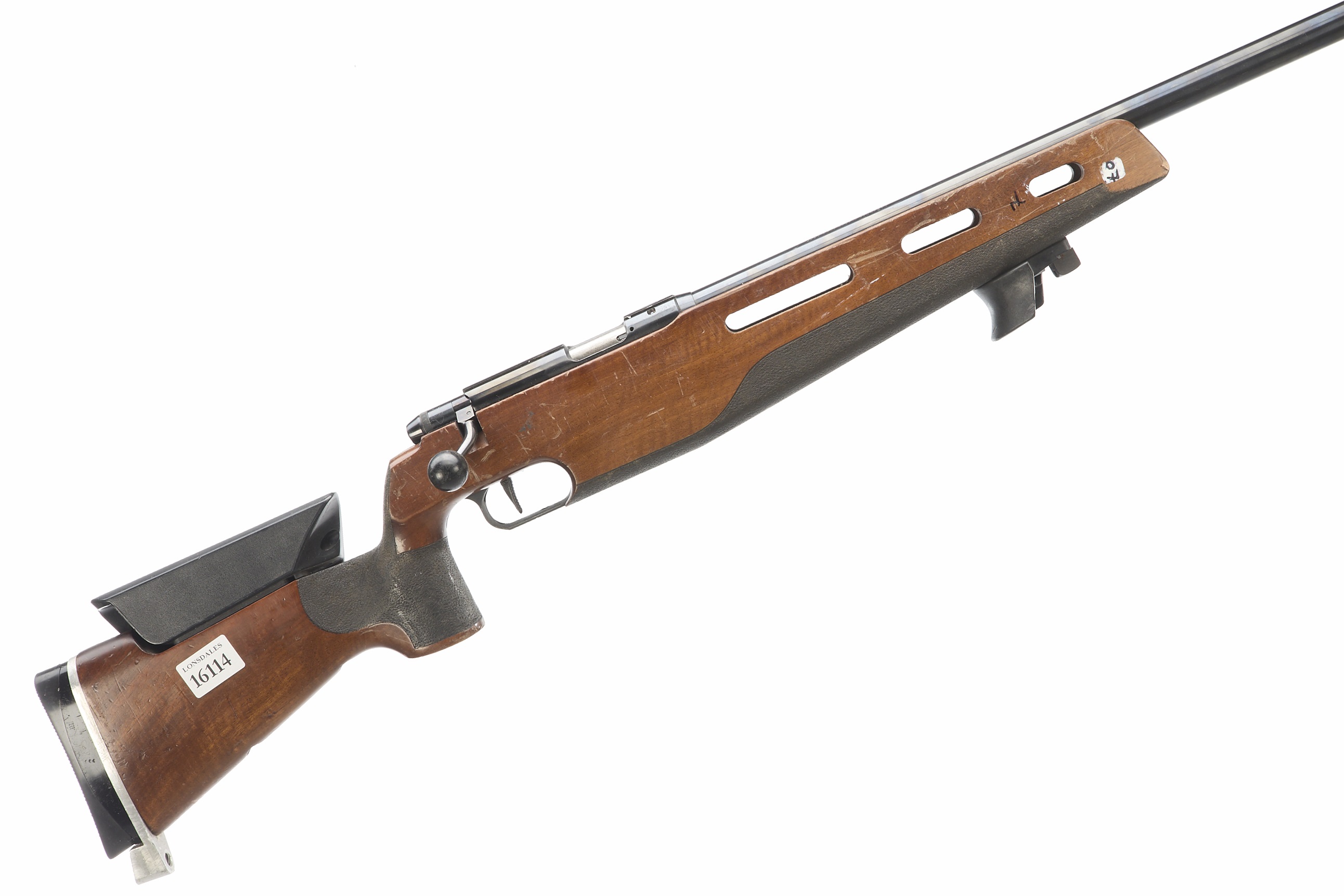 ANSCHUTZ A Mod 1807 .22 LR BOLT ACTION Ser No 191662;