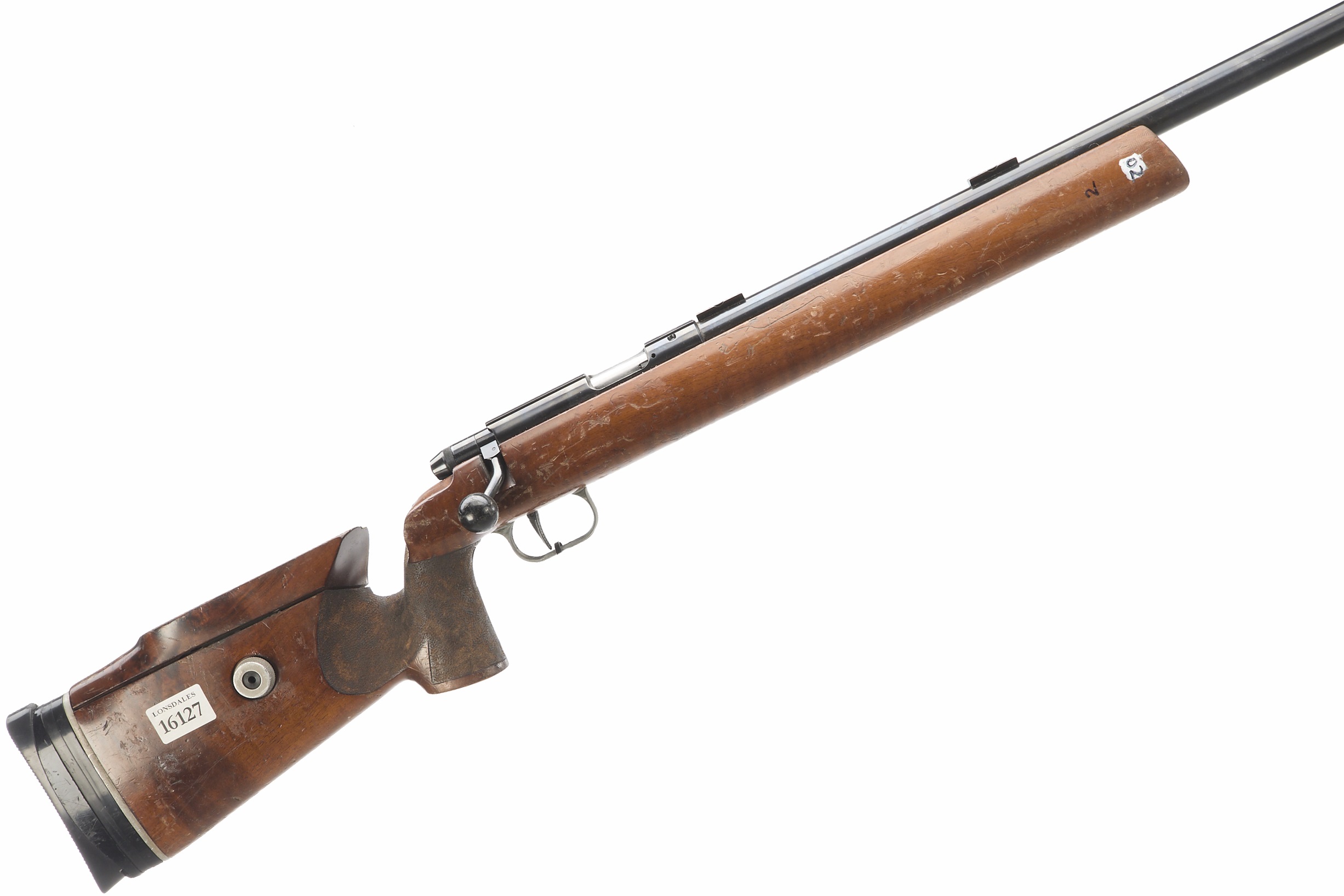 ANSCHUTZ A Mod 54 .22 LR BOLT ACTION Ser No 163303X;
