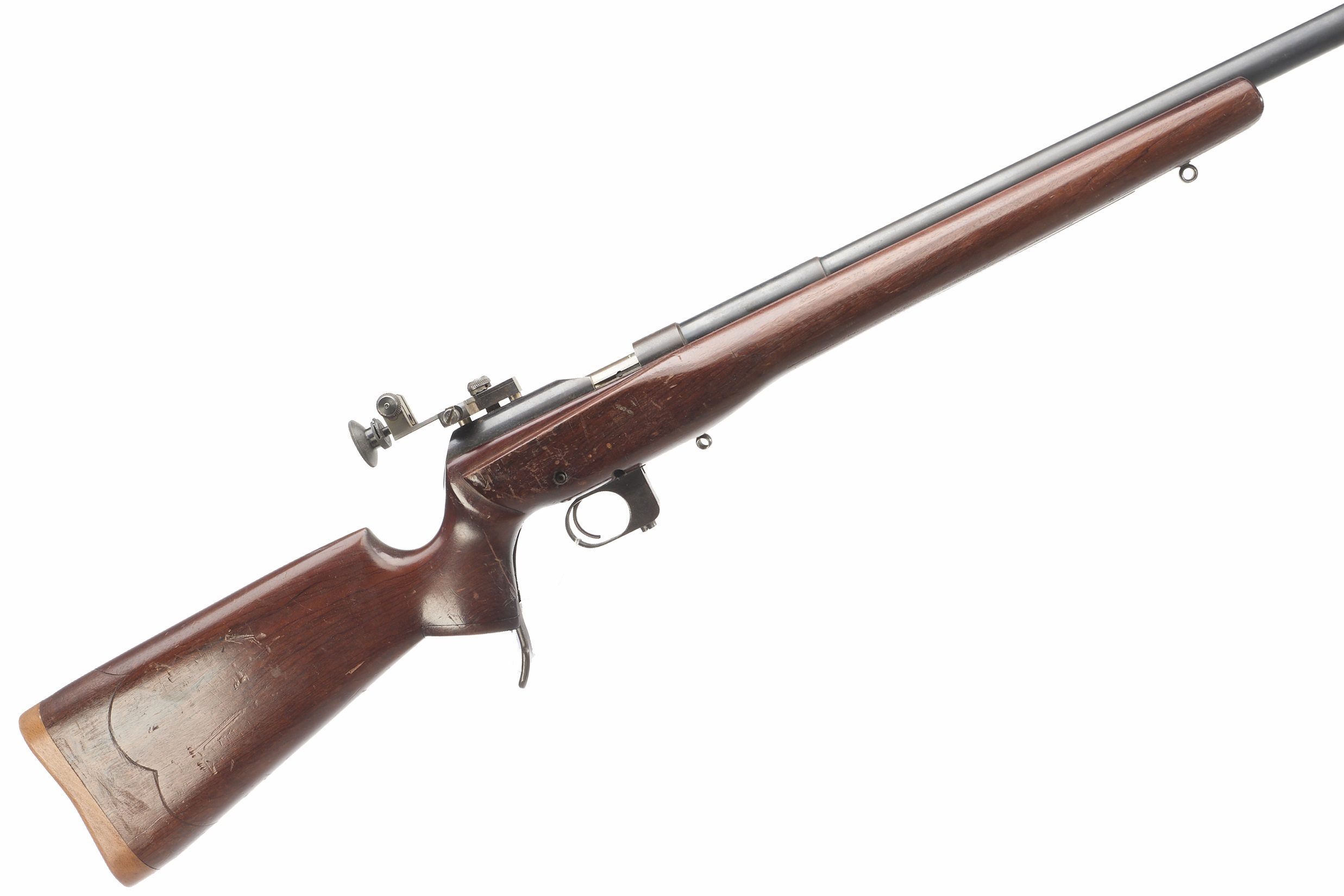 BARNETT A .22LR UNDERLEVER TARGET RIFLE Ser No 248;