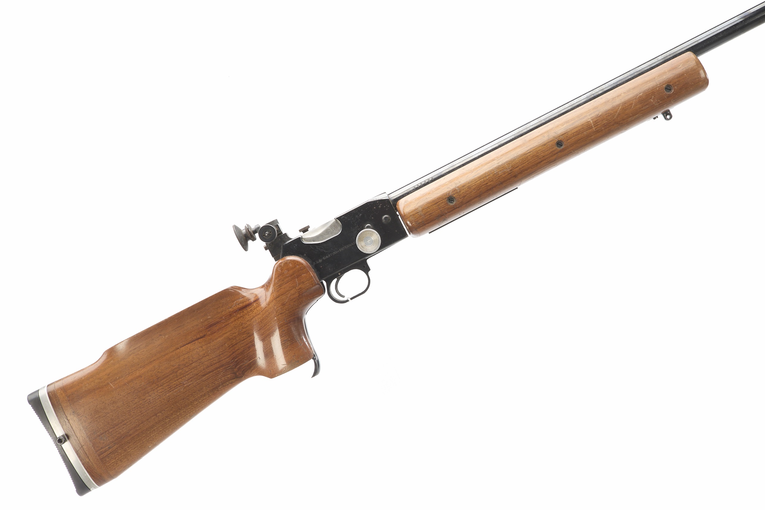 BSA A MARTINI MK1 LIGHT PATTERN .22 LR FALLING BLOCK RIFLE SER NO FG2691;