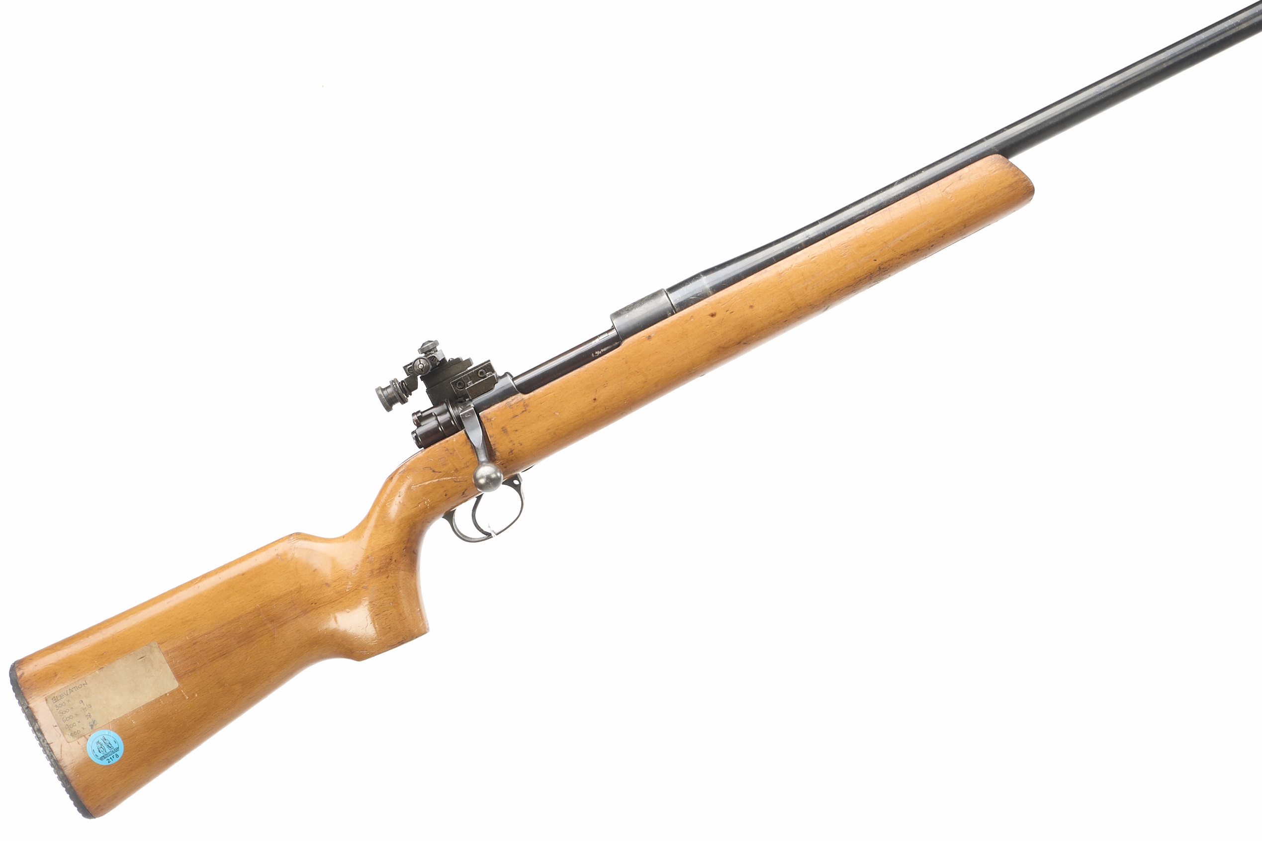 MAUSER A 7.62 TARGET RIFLE Ser No 1344;