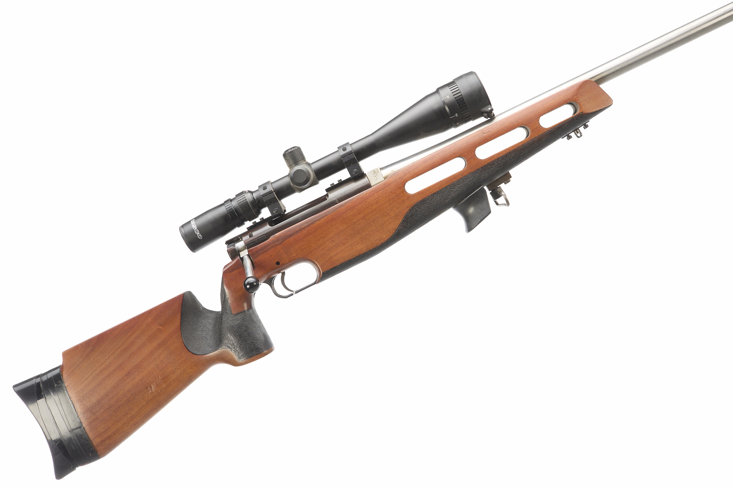 GRUNIG ELMIGER A 7.62 BOLT ACTION TARGET RIFLE Ser No 84091