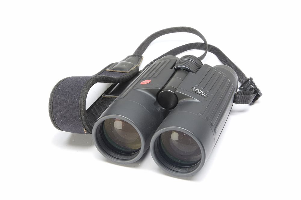 Lot 533: LEICA 8 x 50 BA BINOCULARS;
