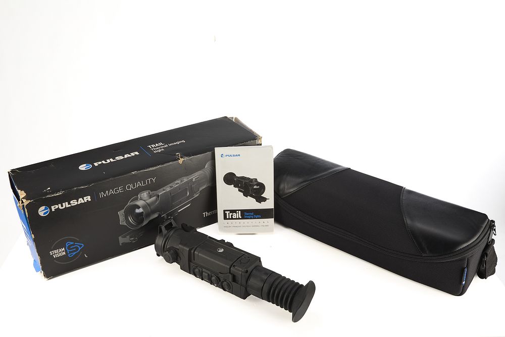 Lot 534: PULSAR TRAIL XQ50 THERMAL SCOPE;