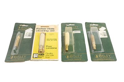 CLEANING EQUIPMENT FOR .410 AND 28-BORE;. From Bisley and Parker Hale.