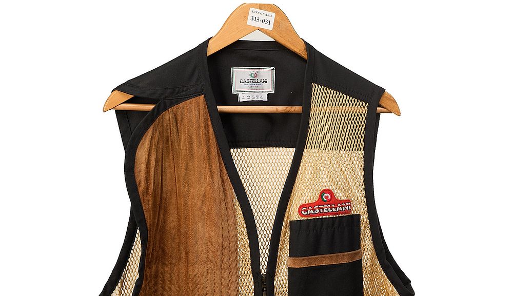 Lot 10: CASTELLANI SKEET VEST SIZE 46