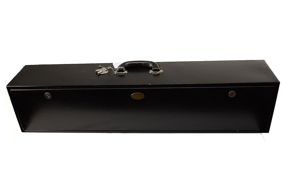 Lot 23: GENUINE LANDROVER GUN / SECURITY CABINET;